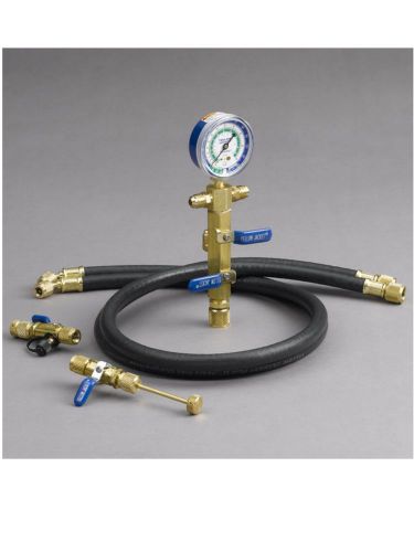 Yellow jacket 93865 1/2&#034; system  i: 2-valve manifold, 2 48&#034; vacuum hose 2 valves for sale