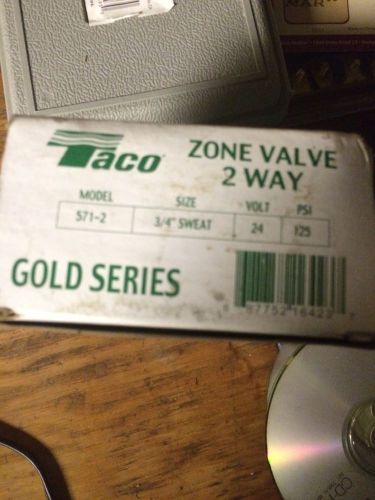 Taco 571-2 Zone Valve 3/4 inch Gold Series