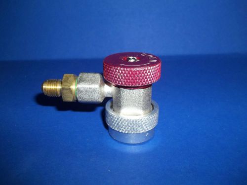 QUICK COUPLER- HIGH (RED) FOR R134A WITH VALVE