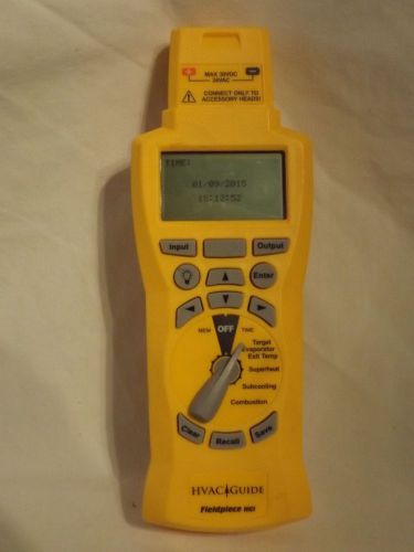 Fieldpiece HG1 HVAC Guide Meter Combustion~Subcooling~Superheat~Exit Temp