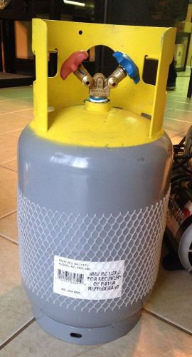 Refrigerant Recovery Cylinder 30lb- Safe for 410a- NEW, NEVER USED!