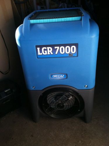 Dri eaz lgr 7000xli dehumidifier f412 - 235 pints for sale