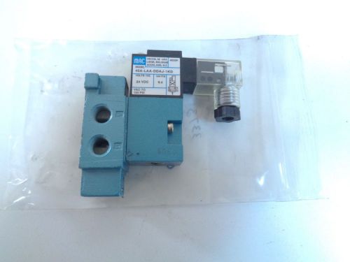 Mac 45a-laa-ddaj-1kd pneumatic solenoid valve - nos - free shipping!!! for sale