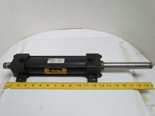 Parker 02.00 ckc3lt39a39ac 7.000 hydraulic cylinder 2&#034; bore 7&#034; stroke double rod for sale