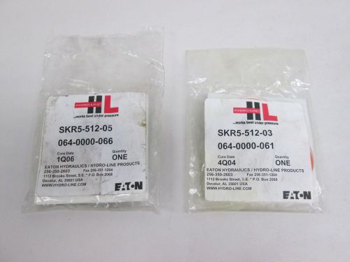 Lot 2 hydro-line assorted skr5-512-03 05 hydraulic cylinder repair kit d329108 for sale