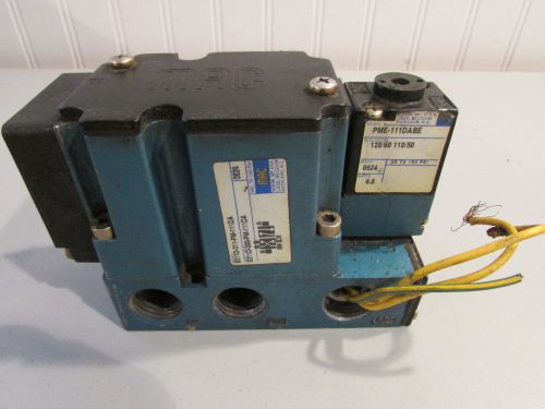 MAC Valves 6311D-311-PM-111DA Used With Wires Cut Short