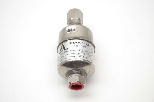Armstrong model 1010 400psig 800f 1/2 in npt stainless steam trap b397695 for sale