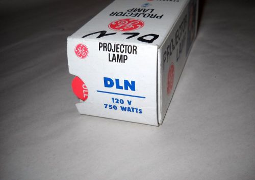 GE DLN  Projection lamp Bulb 120v 750 Watt - NOS