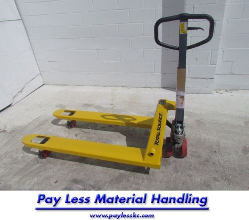 Pallet jack new 5500 lb. cap. - 27&#034;x48&#034; pallet truck many in stock for sale