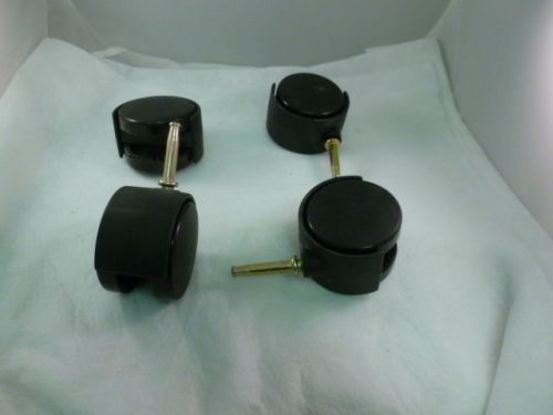 Shepherd 60mm hooded swivel caster ptw60302bk, set of 4 a602 for sale