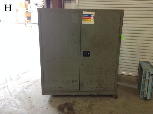 Hazardous Chemical Flammable Liquid Storage Container Cabinet 56&#034; X 32&#034; X 62&#034;