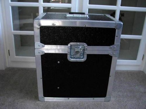 Silton storage carry camera case black w/ padded interior 19.5 x 17.5 x 11.5