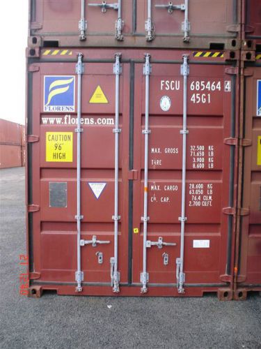High cube 40&#039; shipping containers- from port containers for sale