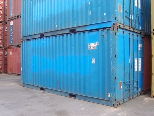 SHIPPING CONTAINERS: 20&#039; ISO SHIPPING CONTAINER: WWT - Wind and Water Tight