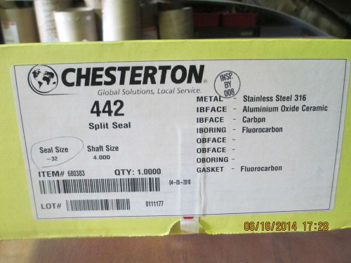 CHESTERTON 442 SPLIT SEAL  680383 SIZE 32  4 INCH  NEW SEALED