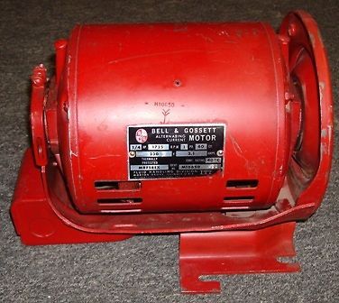 Bell &amp; gossett 169036 1 ph pump motor 1/4 hp 1725 rpm 230 volts new for sale