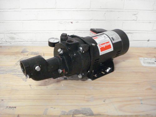 1/2 hp shallow well jet pump, cast iron, 115/230v, 1&#034; outlet/1-1/4&#034; inlet (npt) for sale