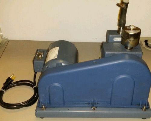 Welch 1400b-01 duoseal vacuum pump 115 v 5.6 a emerson 1/3 hp 1 ph 1400 for sale