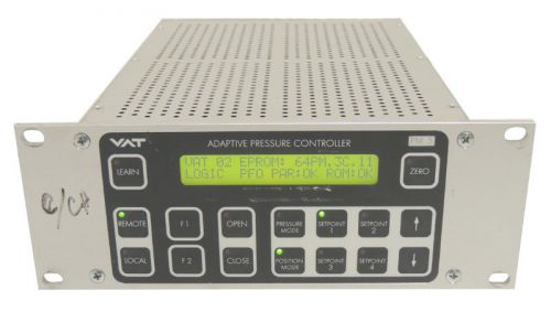 VAT PM-5 Adaptive Pressure Controller 641PM-16PL-0002/106 Series PM5 / Warranty