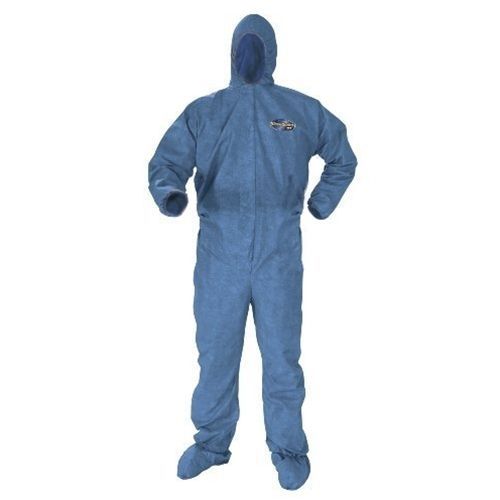Virus Protection HazMat Suit w/ boots &amp; hood (Large) w/Gloves,Goggles &amp; N95 Mask