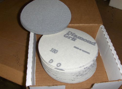 5 X 0 180 grit velcro sandpaper discs
