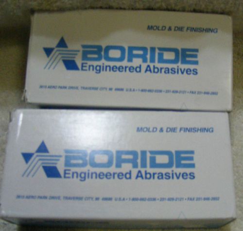 12 Boride Files 1&#034; x 1&#034; x 6&#034; Fine 320 Grit Industrial Shapening Stones
