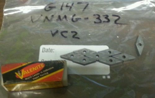 Valenite VNMG 332 VC2 indexable inserts (pack of 8)