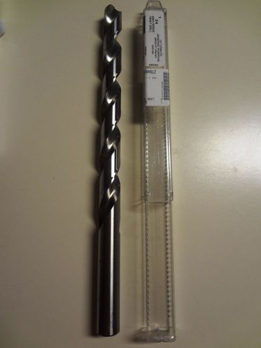 3/4 x 12&#034; OAL HS 118&#039; Long Drill Bit Straight Shank Made in USA-NEW-Pack of 1