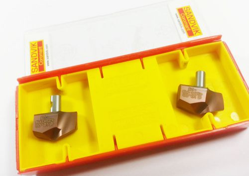 0.709&#034; sandvik coro drill carbide insert tip (qty 2) 870-1800-18-pm  4234 (l866) for sale