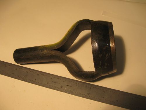 Leather-gasket-shim punch 3-1/4&#034; used, near mint condition for sale
