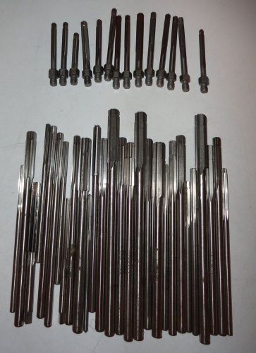 AIRCRAFT REAMERS 42 PC STRAIGHT AND THREADED 1/4&#034;X28