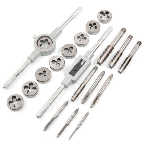 20 pcs steel assorted set screw extractor tap die adjustable tap wrench for sale