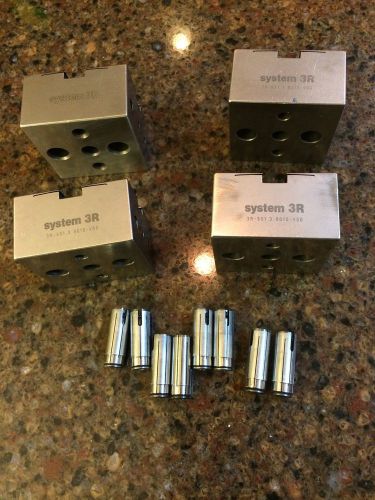 System 3R 54mm Mounting Blocks (4) With Refix Dowels(8)
