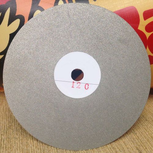 Diamond coated 6&#034; inch flat lap wheel jewelry grinding polishing disk grit 800 for sale