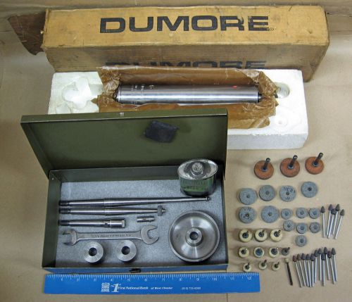 Dumore Tool Post Grinder 5T-200 Insert Quill + Spindles + Extras