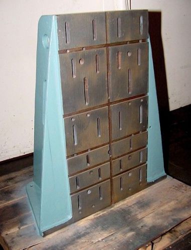 40&#034; H 20&#034; W Unknown ANGLE PLATES, Heavy Cast Iron Plate