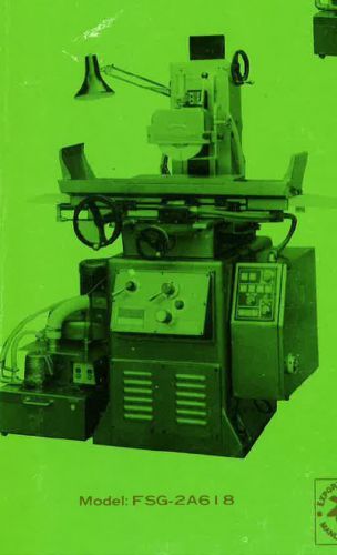 Chevalier Hydraulic Surface Grinder MODEL: FSG-2A618 - 6&#034; x 18&#034;