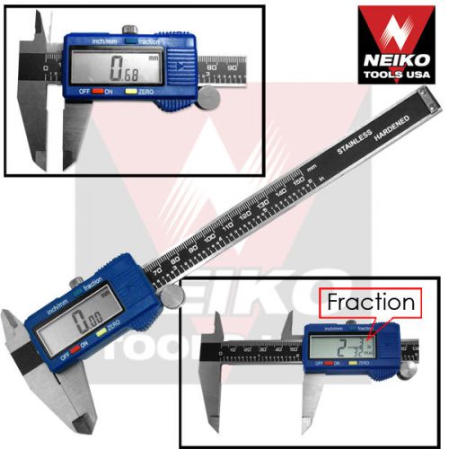 12&#034; Digital Vernier Caliper Micrometer Frac/MM/SAE Manufacturing Tools Calipers