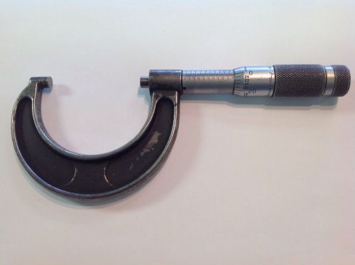 Brown  &amp; sharpe 1-2 inch outside  micrometer machinist tool for sale