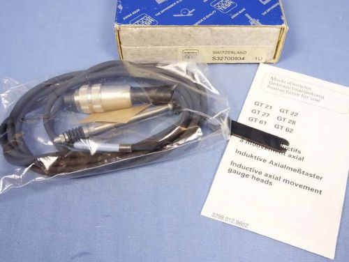 Brown &amp; sharpe tesa s32700934 inductive axial movement gauge head new for sale