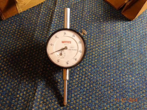 Westhoff dial indicator  400-6, .001 - 1.000&#034; range for sale