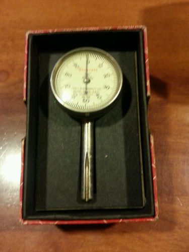 Vintage starrett no. 196 dial indicator in box for sale