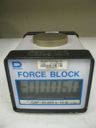 Dillon Force Block - 20,000 lbs x 10 lb divisons - DF4