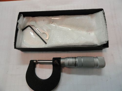 Brown &amp; Sharpe 0.000&#034; to 1.000&#034; Outside Micrometer, 599-1-44