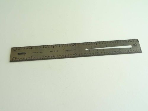 General 6&#034; rule no.310 nos new vtg carpenters measuring tool usa rare gauge new for sale