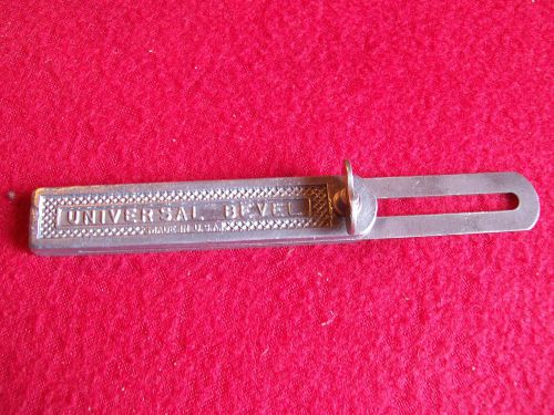 UNIVERSAL BEVEL MADE IN THE USA MACHINIST SQUARE 6 INCHES BEVEL SQUARE TOOLS