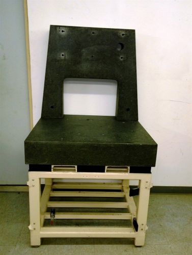 Standridge granite inspection table 36&#034;x36x7 &amp; 36x28x7 .00005 accuracy isolation for sale