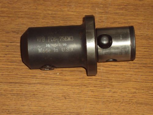 Valenite vpb pc6-75em3 boring tool holder for sale
