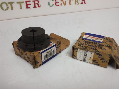 Lot of 2 masterdrive bushing sds 5/8 sds58 5/8&#034; keyed bore new for sale