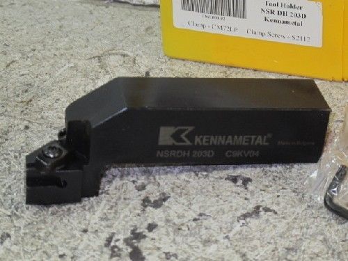 KENNAMETAL NSR DH 203D GROOVING, CUT OFF, TURNING TOOL HOLDERS (NEW IN PACKAGE)